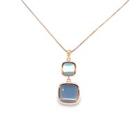Necklace Madì Woman laguna in Silver Quarzo 3882600-BLU - 3882600-BLU